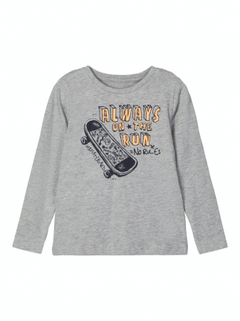 Bluze copii - bluza-baieti-bumbac-organic-name-it-victor-grey