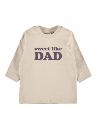 Bluze maneca lunga bebelusi - bluza-bebe-bumbac-organic-fete-name-it-silja-dad