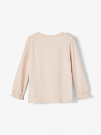 Bluza copii bumbac organic fete - Name It Tassi Pink [1]