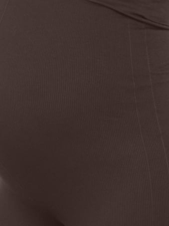 Colanti gravide tesatura rib fara cusaturi - Mamalicious Ruby Brown [1]