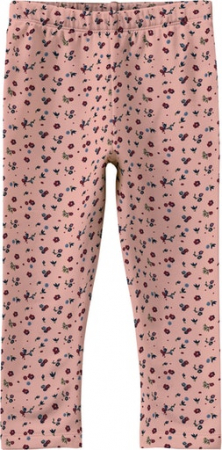 Pantaloni copii - leggings-bumbac-organic-fete-name-it-davina-rose