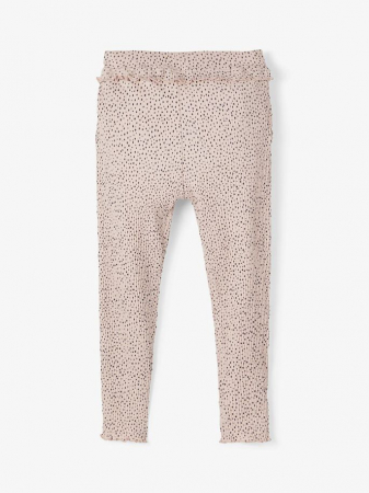 Pantaloni copii - pantaloni-copii-bumbac-organic-fete-name-it-thurid-rose