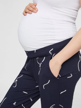 Pantaloni lejeri pentru gravide Mamalicious Effy [3]