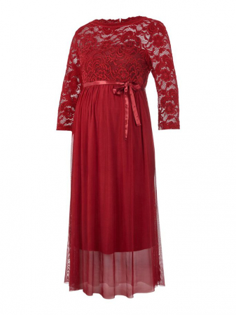 rochie-eleganta-gravide-mivana-midnight-cherry [5]