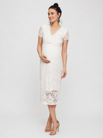 Haine Gravide - Rochie gravide si alaptare pentru cununia civila Mivana Crossover