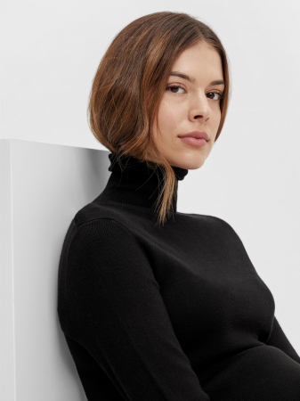 rochie-gravide-tricot-fin-mamalicious-jacina-neagra [1]