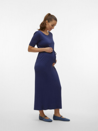 Rochii Gravide - rochie-lunga-gravide-mamalicious-alison-naval