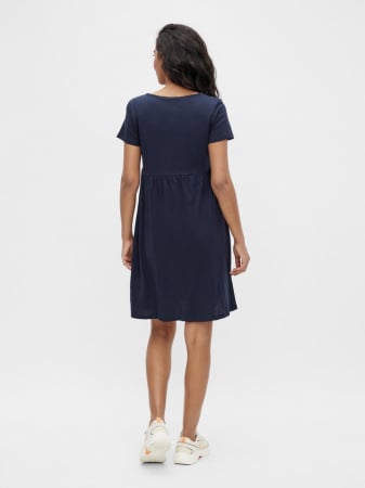 rochie-pentru-gravide-si-alaptare-bumbac-organic-mamalicious-jana-navy [4]