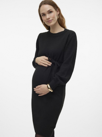 rochie-tricotata-gravide-mamalicious-anne-black