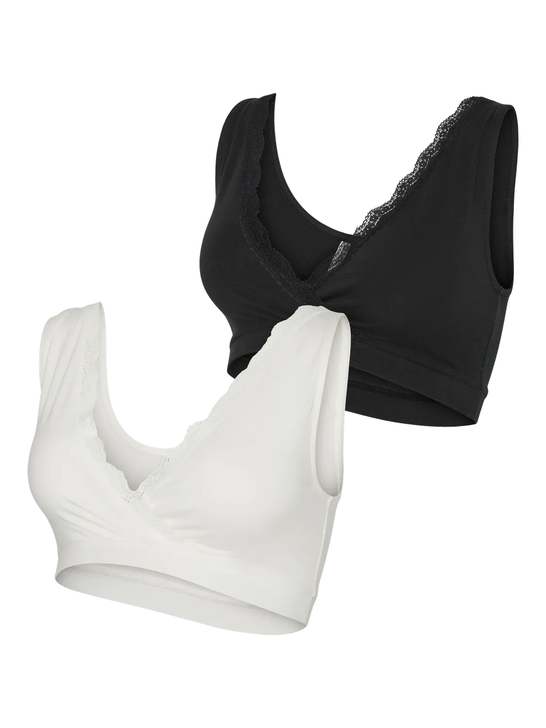 Sutiene alăptare - set-2-bustiere-alaptare-bumbac-organic-mamalicious-helena-lace
