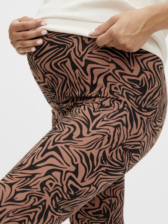 Set 2 colanti gravide, imprimeu leopard - Mamalicious Siggi [3]