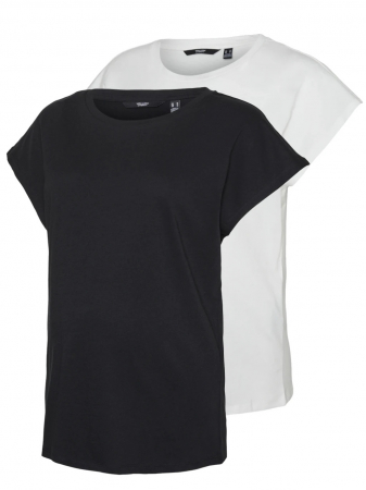 set-2-tricouri-gravide-vero-moda-pia-verde-alb [6]