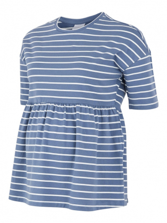 tricou-gravide-bumbac-organic-mamalicious-otea-blue [4]