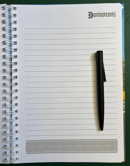 Agenda A4 nedatata 100% personalizata, cu spira [18]