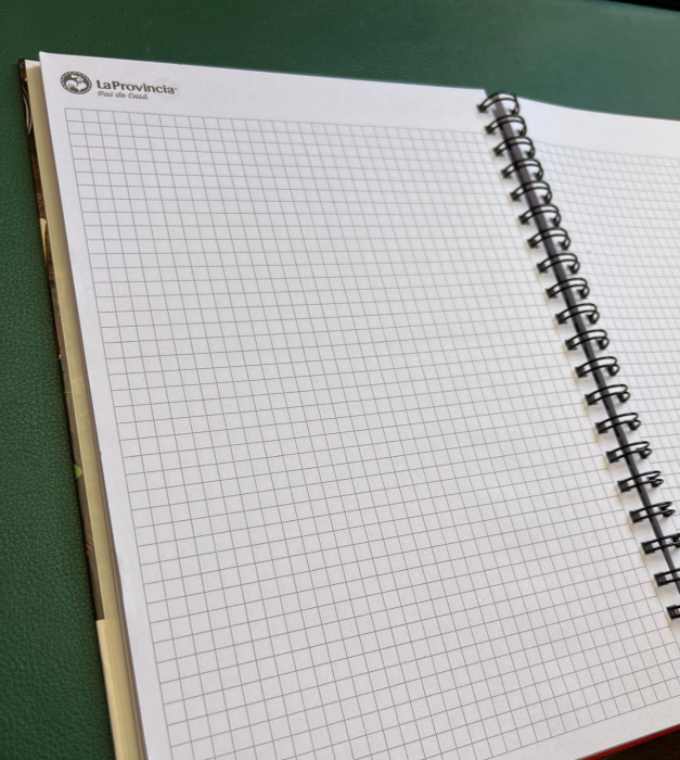 Agenda A4 nedatata 100% personalizata, cu spira [12]