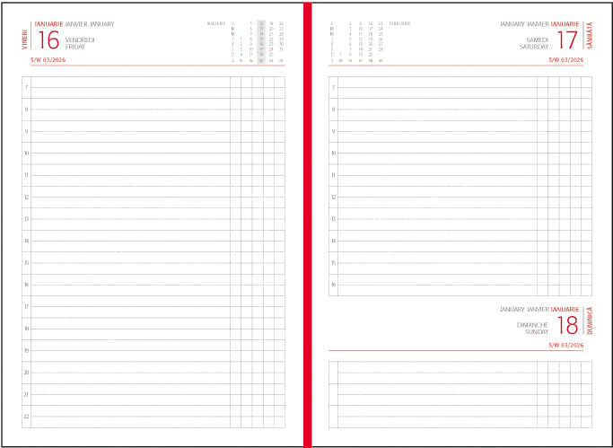 Agenda datata zilnic, Basic [11]