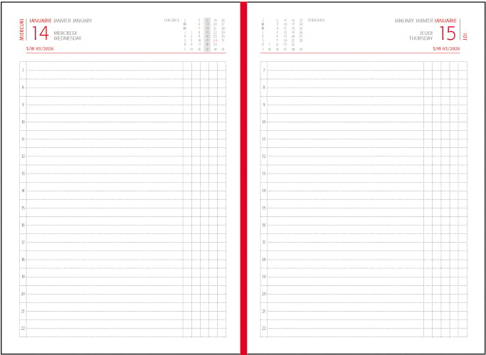 Agenda datata zilnic, Basic [10]