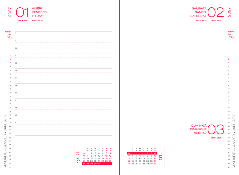 Agenda datata zilnic Capri [10]