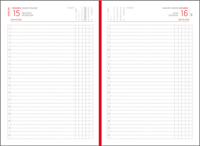 Agenda datata zilnic, Basic [8]