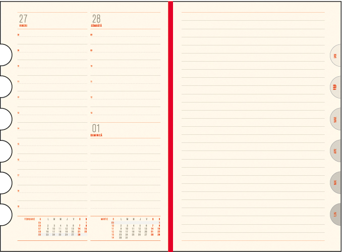 Agenda datata zilnic Office [9]