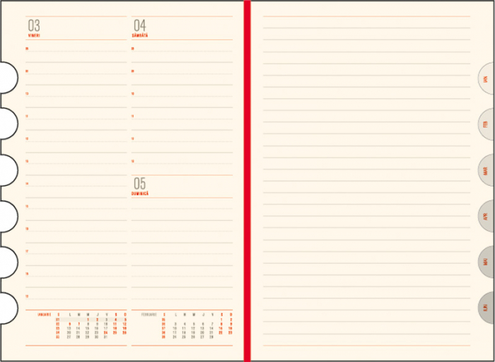 Agenda datata zilnic Office [10]