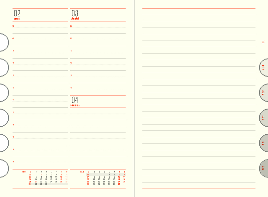 Agenda datata zilnic Office [7]