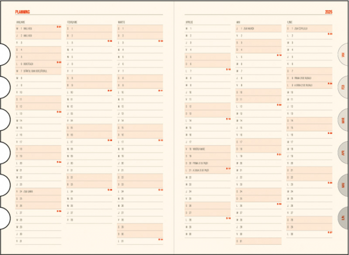 Agenda datata zilnic Office [7]