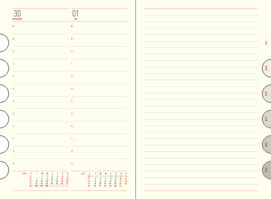 Agenda datata zilnic Office [6]
