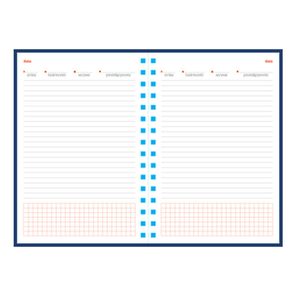 Agendă nedata Matra cu spiră R479, 15 x 21 cm [4]