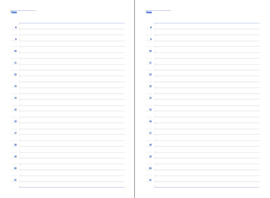 Agenda nedatata Gama [10]
