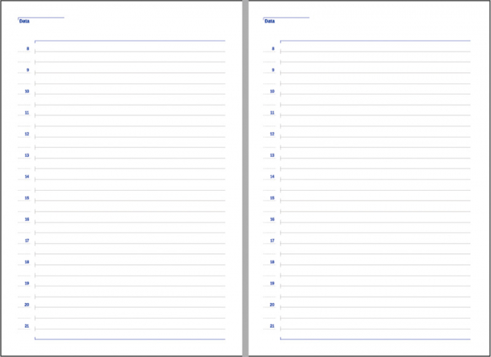 Agenda nedatata Gama [11]