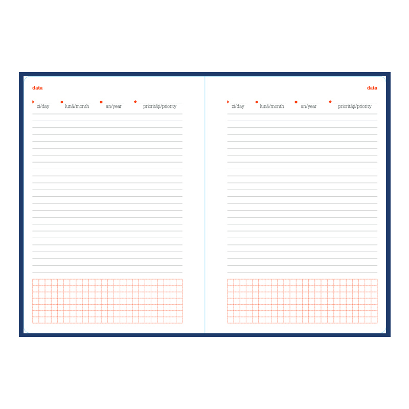 Agenda nedatata Matra cu elastic R459, 15 x 21 cm [6]