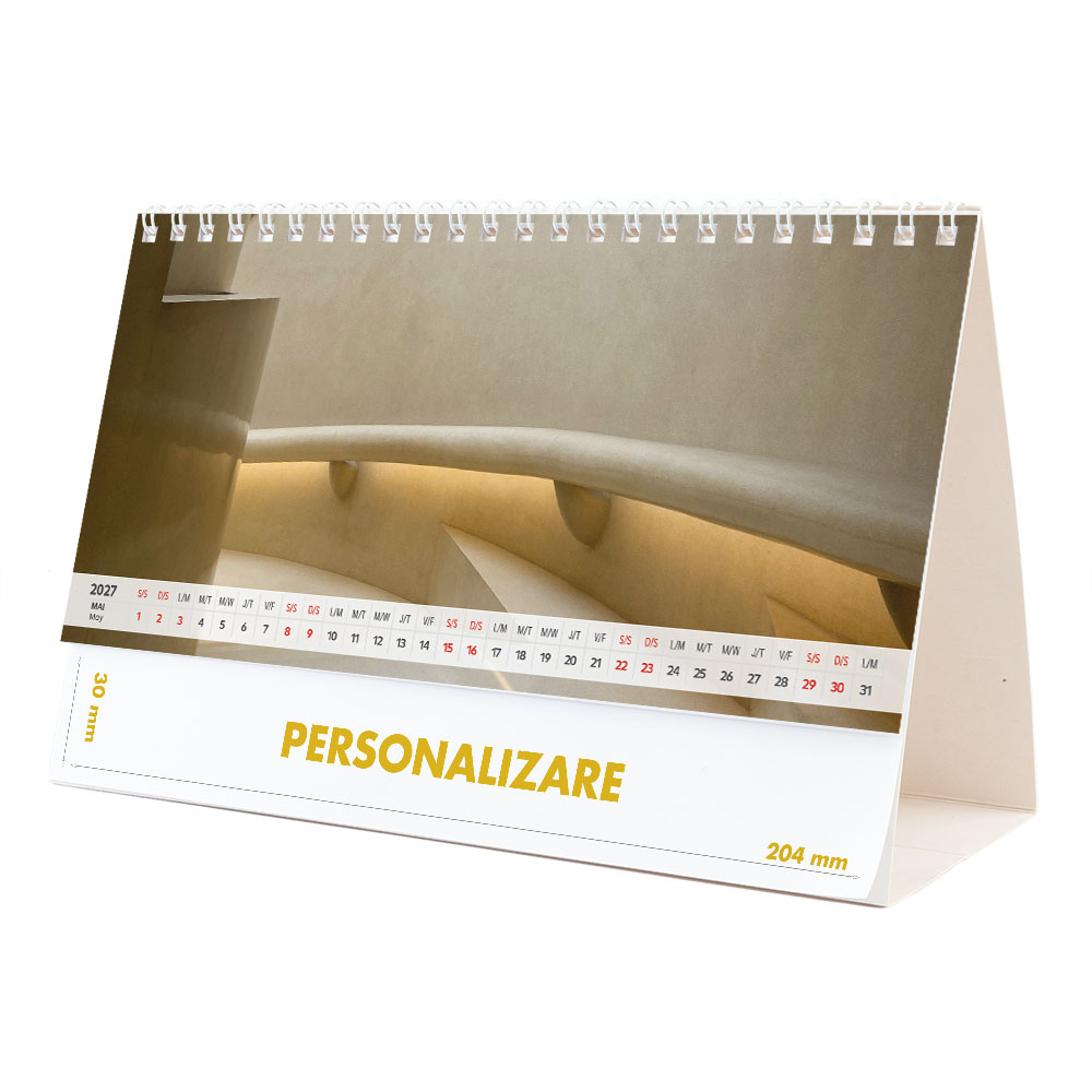 Calendar de birou Arhitectura Moderna , 12 file, CD [10]