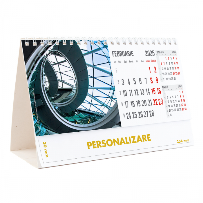 Calendar de birou Arhitectura Moderna , 12 file, CD [5]