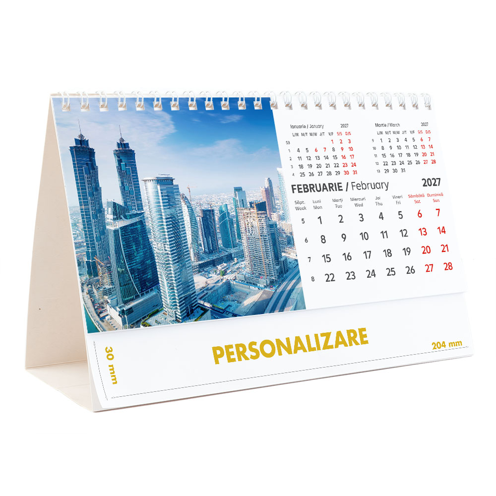 Calendar de birou Arhitectura Moderna , 12 file, CD [5]