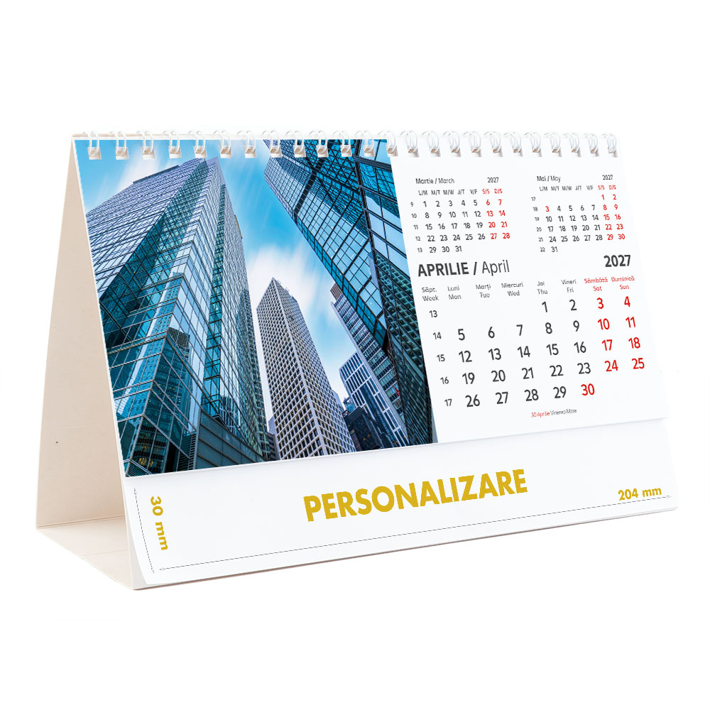Calendar de birou Arhitectura Moderna , 12 file, CD [9]