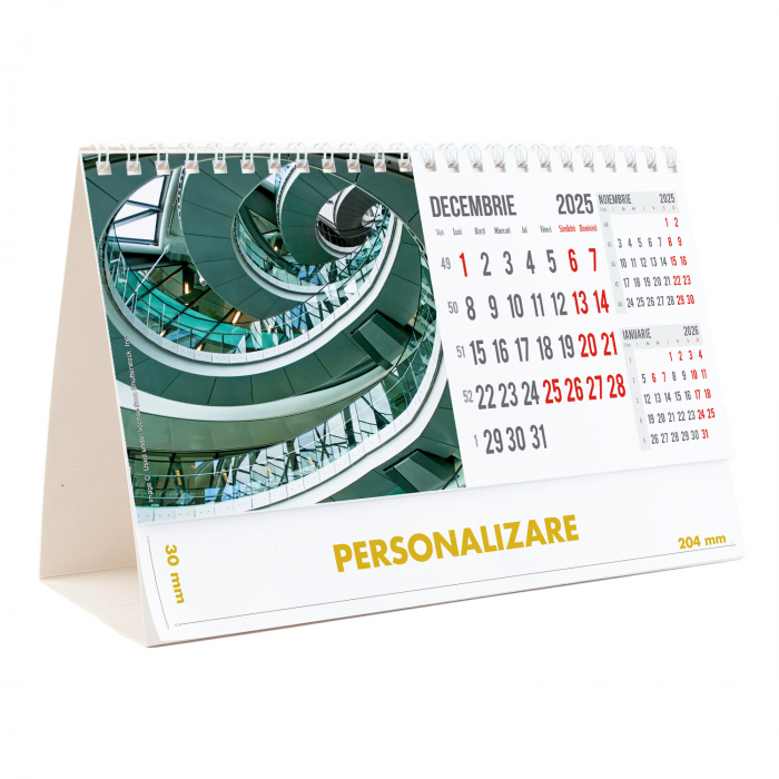 Calendar de birou Arhitectura Moderna , 12 file, CD [25]