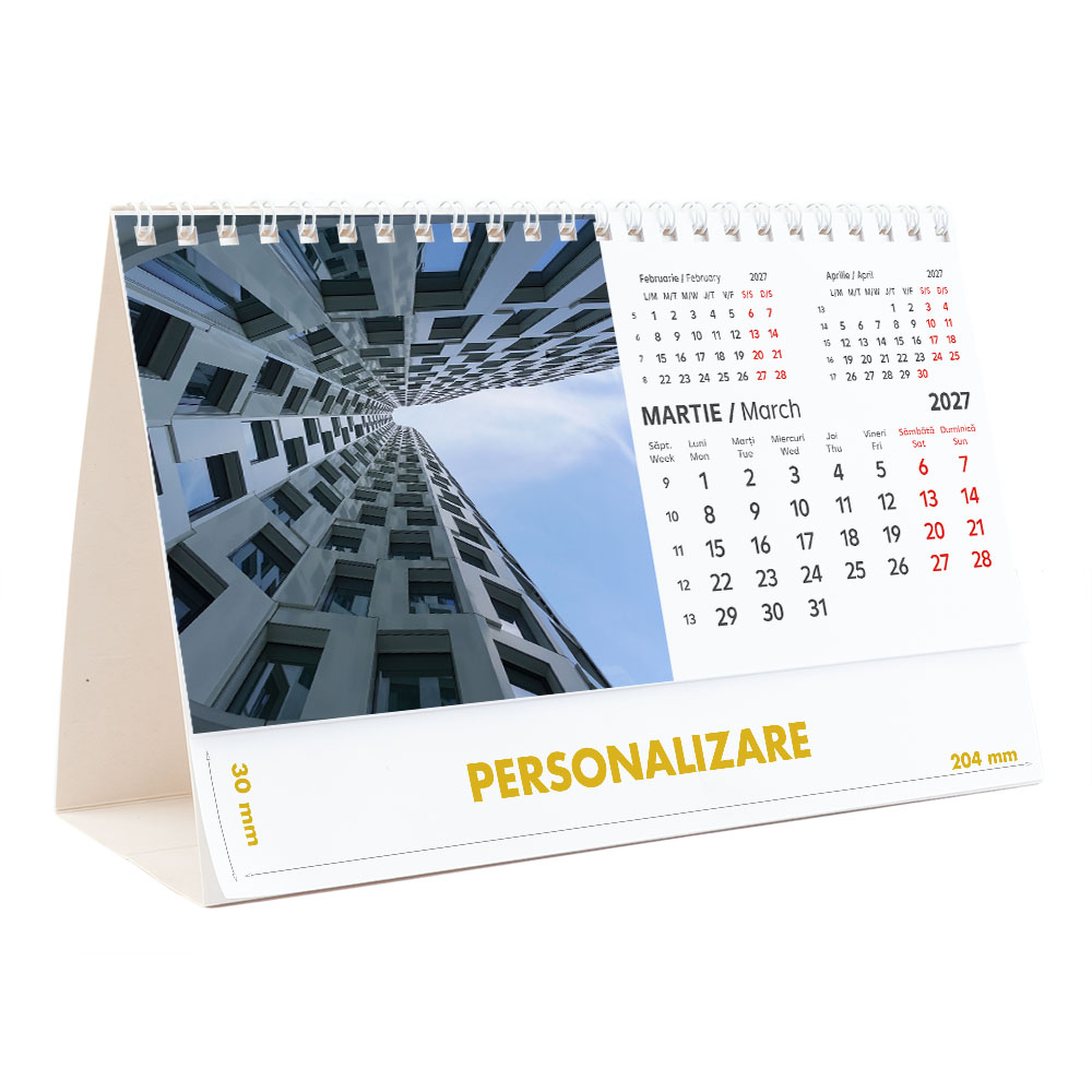 Calendar de birou Arhitectura Moderna , 12 file, CD [7]