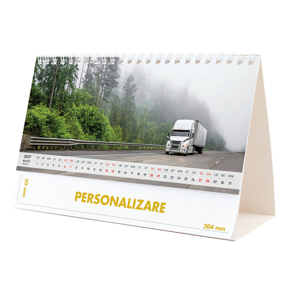 Calendar de birou Camioane, 12 file, CD [6]