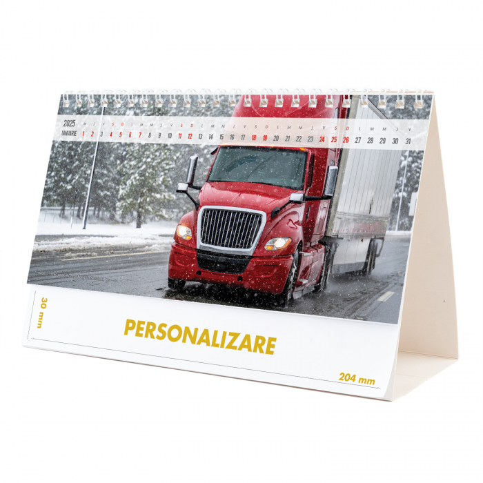 Calendar de birou Camioane, 12 file, CD [2]