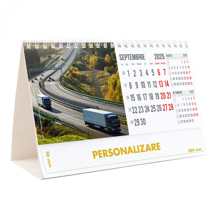 Calendar de birou Camioane, 12 file, CD [19]