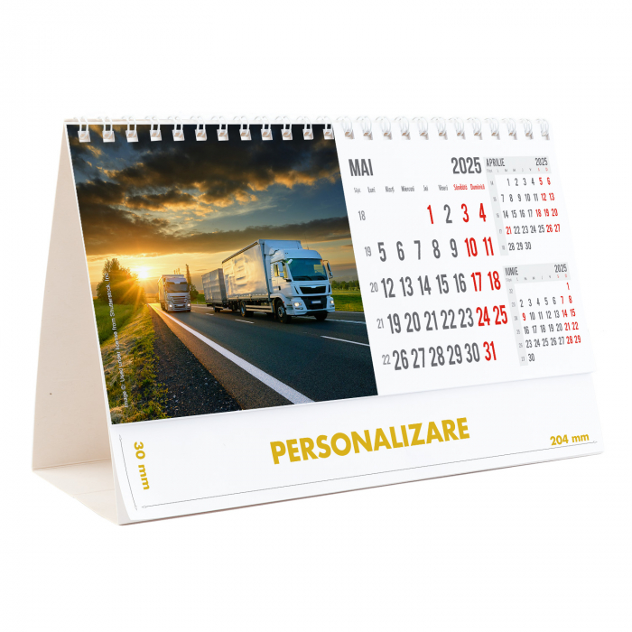 Calendar de birou Camioane, 12 file, CD [11]