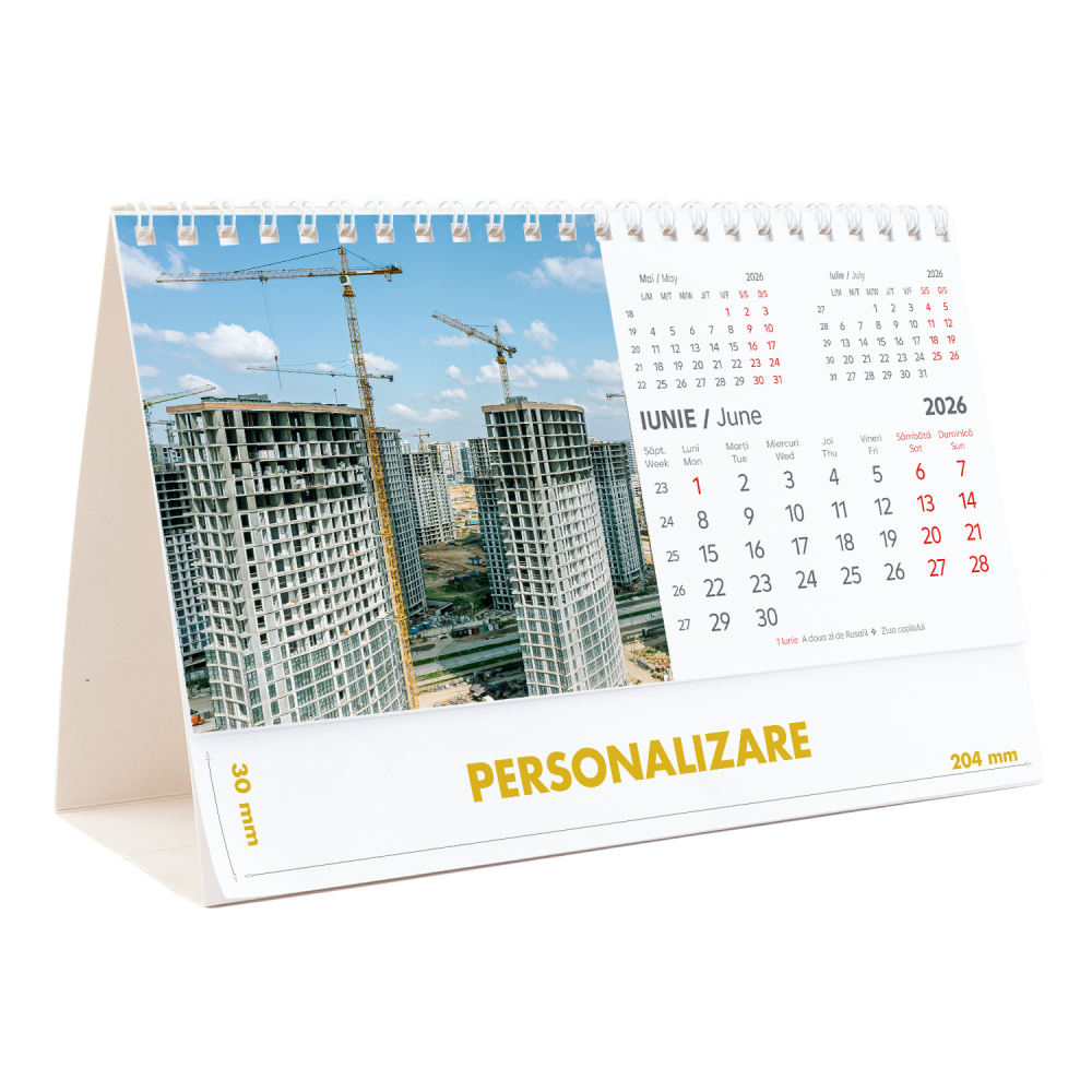 Calendar de birou Camioane, 12 file, CD [13]