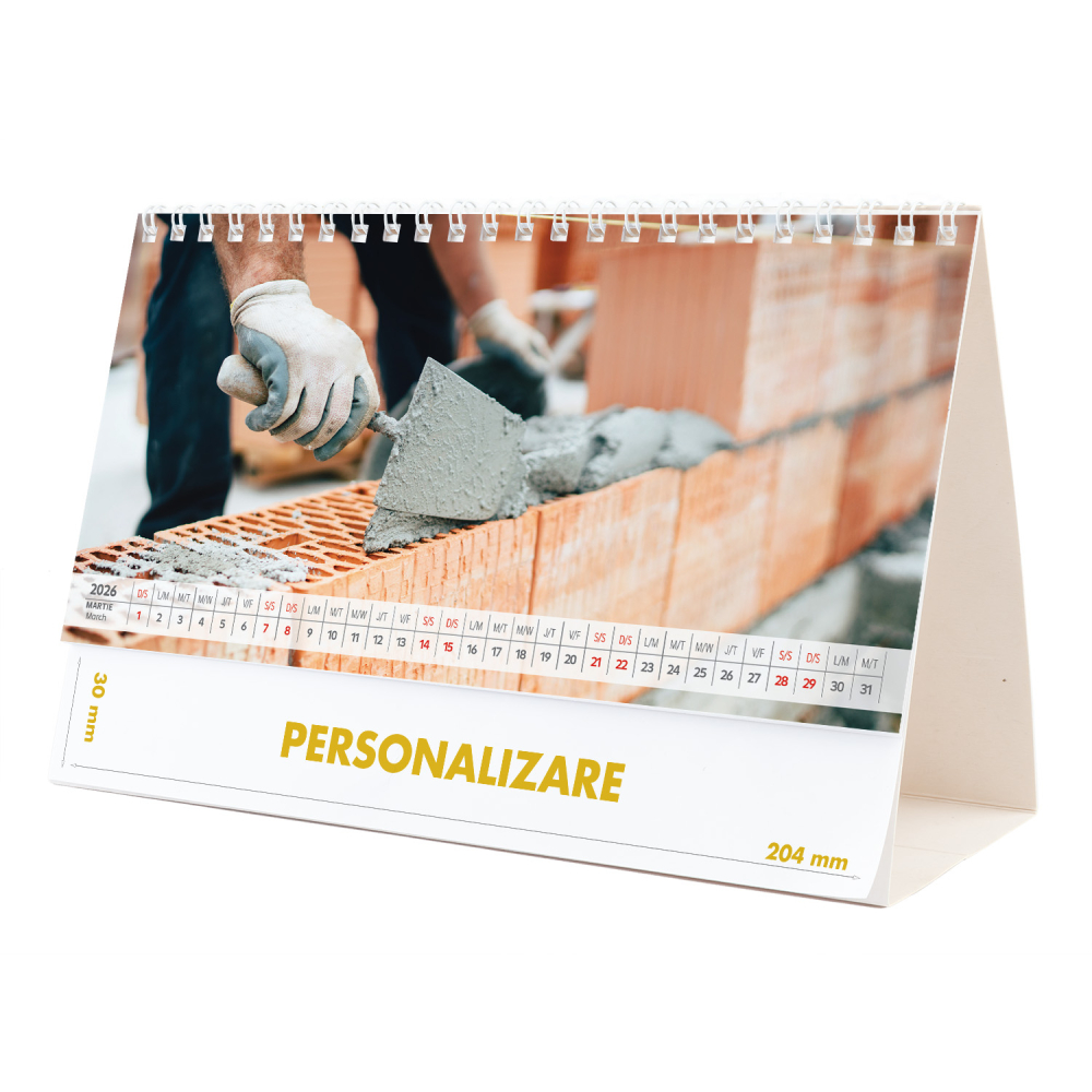 Calendar de birou Camioane, 12 file, CD [6]