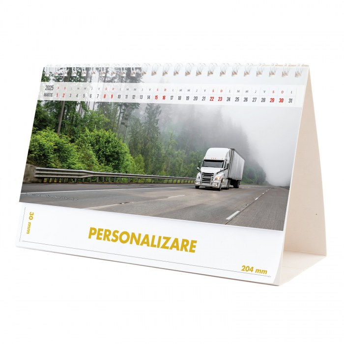 Calendar de birou Camioane, 12 file, CD [6]