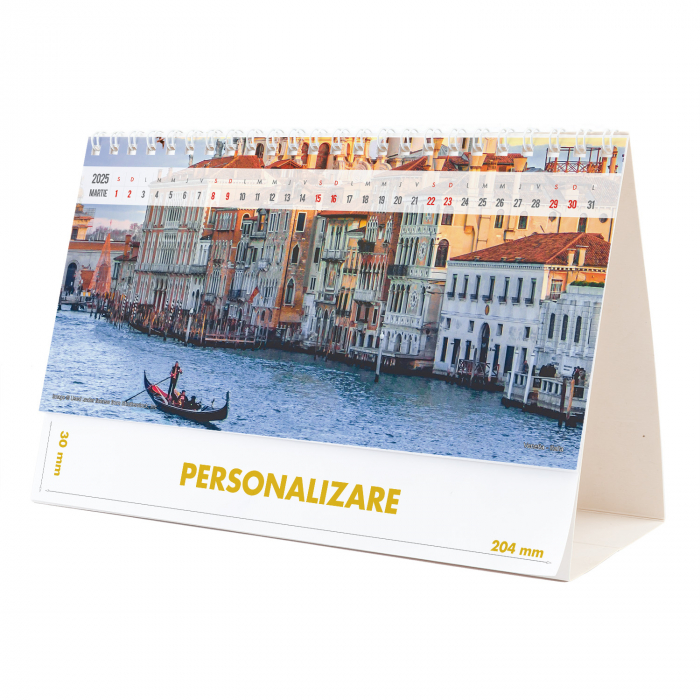 Calendar de birou Europa, 12 file, CD [6]