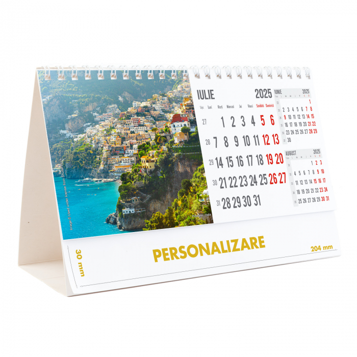Calendar de birou Europa, 12 file, CD [15]