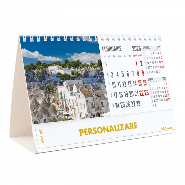 Calendar de birou Europa, 12 file, CD [5]