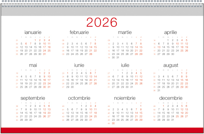 Calendar de birou Caro+, PU, CA [4]