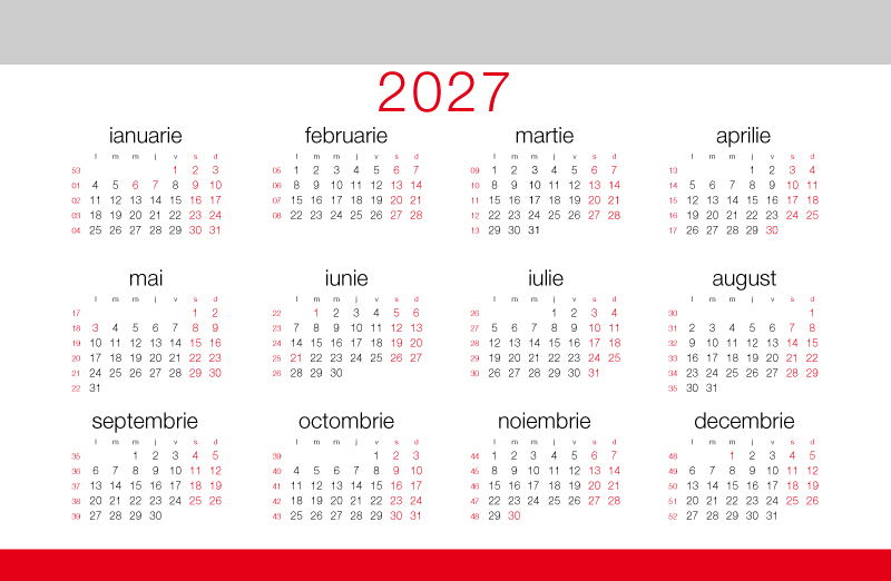 Calendar de birou Caro+, PVC, CA [3]